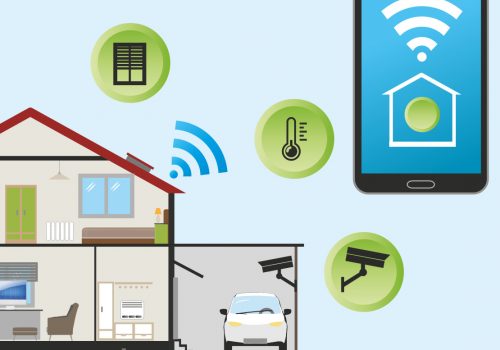 Smart Home (adapted) (Image by Pixaline [CC0 Public Domain] via pixabay