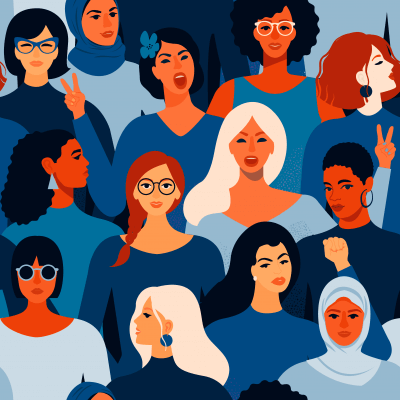 Feminismus Titelbil von Angelina Bambina via Adobe Stock